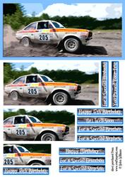 Ford Escort Arty Rally Dl Pyramid