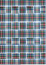 Tartan Weave Backing Paper