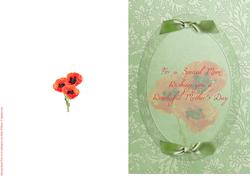 Poppy Trio Insert Mother's Day