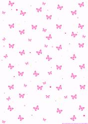 Pretty in Pinks Butterfly Backing Paper