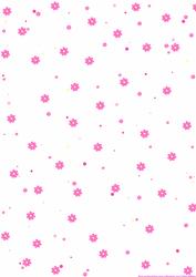 Pretty in Pinks Flowers Backing Paper