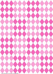 Pretty in Pinks Harlequin Larger Design