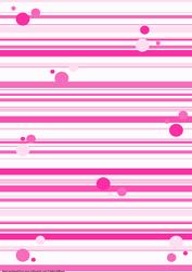 Pretty in Pinks Strips & Dots Paper