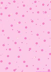 Pretty in Pinks on Pink Flower Paper