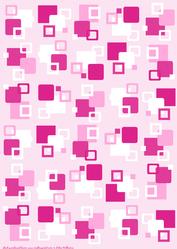 Sqaures in the Pink on Light Pink