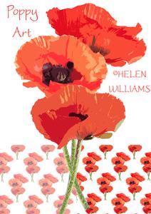 A Trio of Poppies