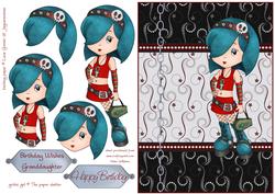 Gothic Girl Step by Step