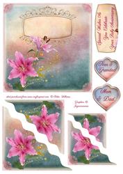 Stargazer Lily Dreams Corner Stacker