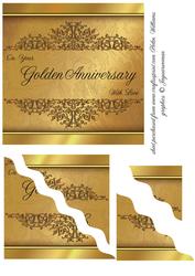 Golden Anniversary Corner Stacker