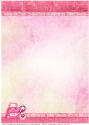 Pretty in Pink Camisole & Bag Insert A5
