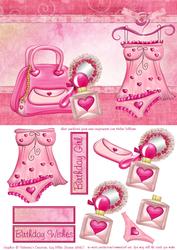 Pretty in Pink Camisole & Bag A5 Step by Step