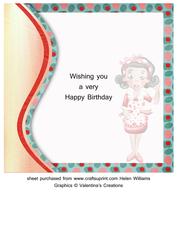 A Woman's Work Domestic Goddess Insert Housewife Birthday