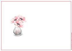 Pink Anemone Blush A5 Insert