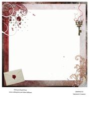 Letters of Love Insert 8x8inch
