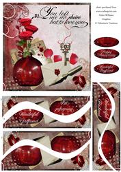 Letters of Love 6inch Swirl Stacker