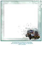 Truck & Cogs 8x8inch Insert