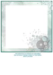 Truck & Cogs 8x8inch Insert
