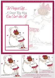 Big Hug 8x8in Pyramid Perfect Gift