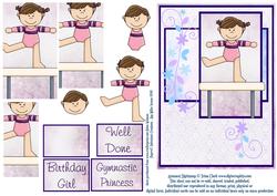 Gmynastics 7x5inch Pyramid or Step by Step