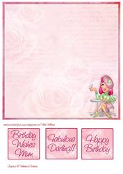Fabulous Chic 8x8inch Insert