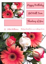 Bouquet Quick Card-sh0028