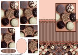 Chocolate Pyramid Card Front