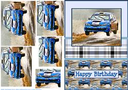 Rally Car Pyramid
