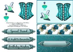A Night to Remember Step by Step Teal