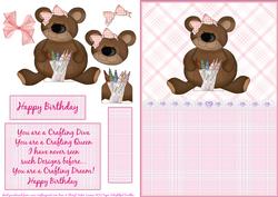Crafting Bear Step by Step