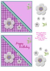 Lace Daisy Square Topper