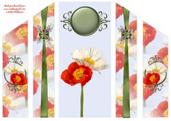 Poppy Theatre Fold Panel Card