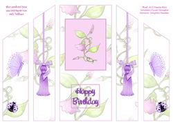 In a Lilac Garden Theatre Fold Panels