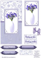 Californian Bluebell Dl Card Front