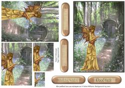 Fairy in Woodland Magic Pyramid