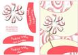 Pink Floral Swirl Step by Step