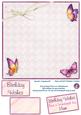 Butterfly Trio 8x8in Insert