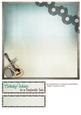 Music Trio Guitar Drum Trumpet 8x8inch Insert