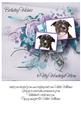 Staffordshire Bull Terrier Puppy Birthday Mom 8x8inch Topper