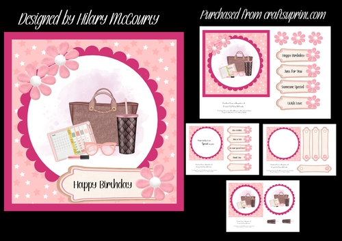 Business Woman Birthday Card