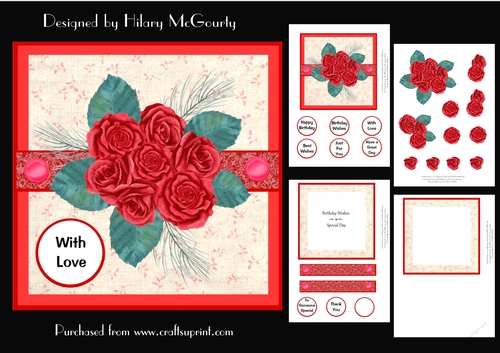 Red Rose Bouquet #1