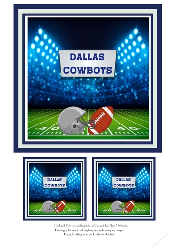 NFL Topper - Dallas Cowboys #2