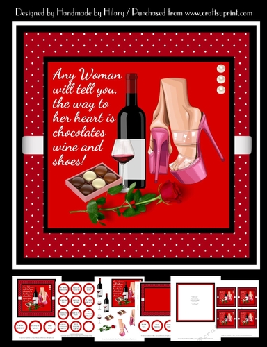 Wine, Chocolates and Shoes