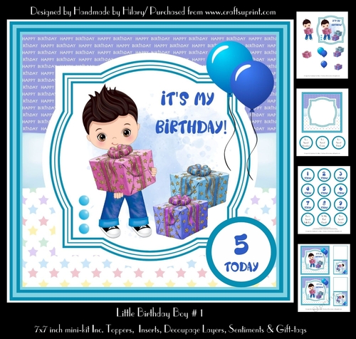 Little Birthday Boy #1