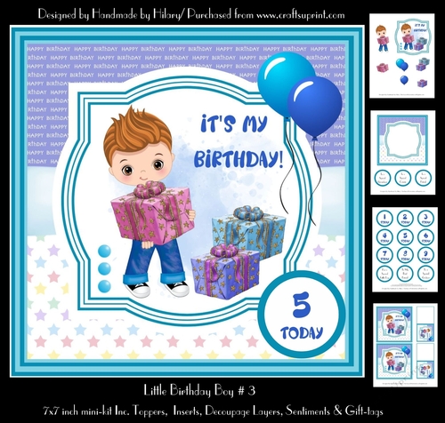 Little Birthday Boy #3 
