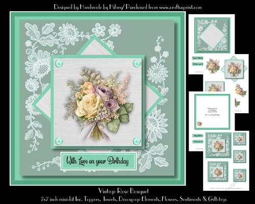 Vintage Handtied Bouquet 