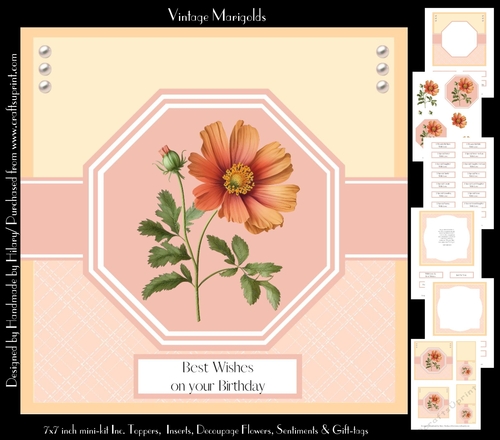Vintage Marigolds