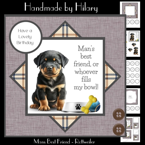 Mans Best Friend - Rottweiler 
