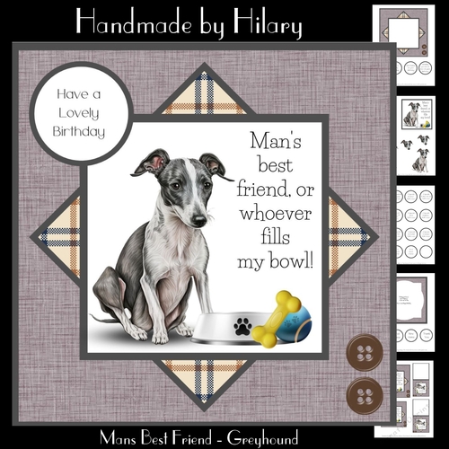 Mans Best Friend - Greyhound
