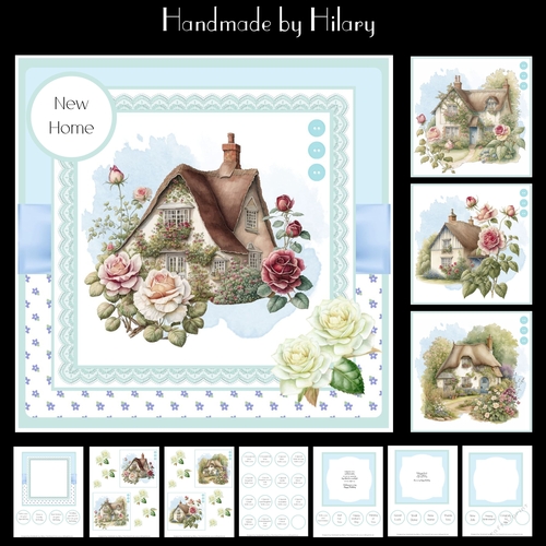 Theres No Place Like Home (7x7 inch square card kit)