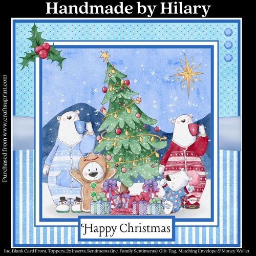 The Polar Bear Family Christmas